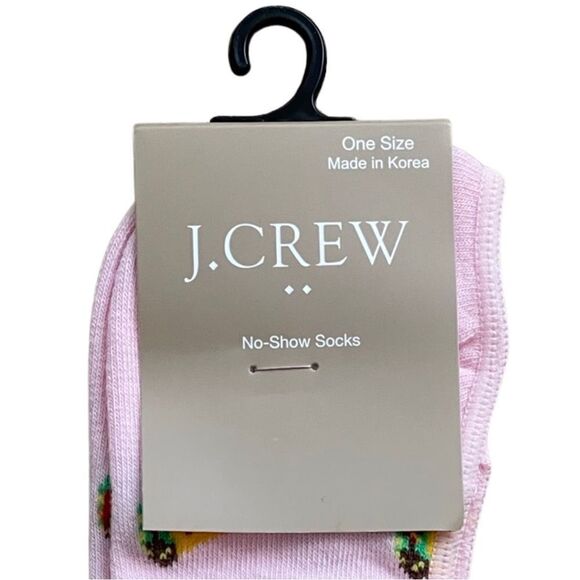 J. Crew “Taco” No Show Socks OSFM - Picture 4 of 5